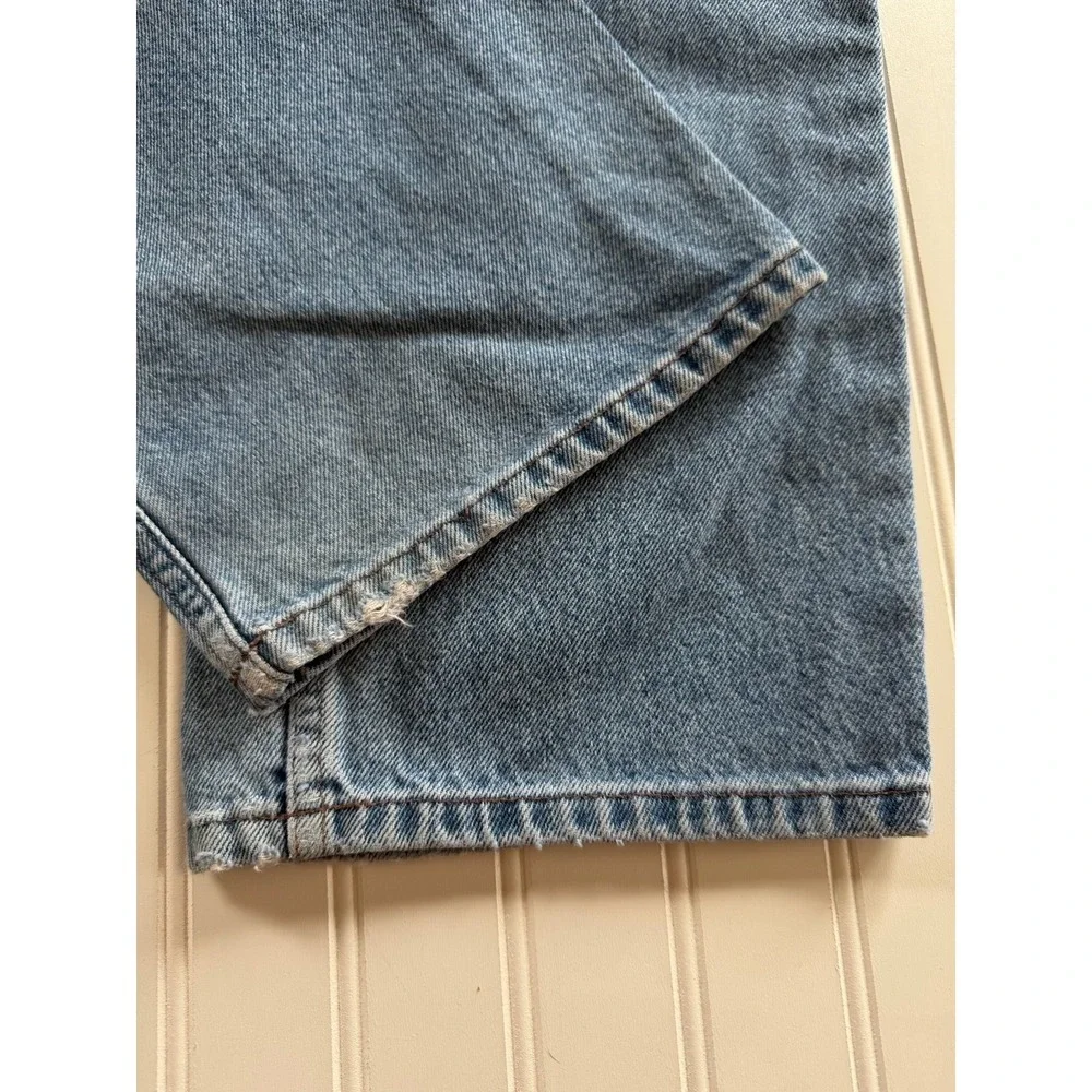 Harley-Davidson Men's Straight Leg Jeans‎ 40x32 Medium Wash Distressed